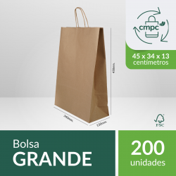Bolsa papel grande