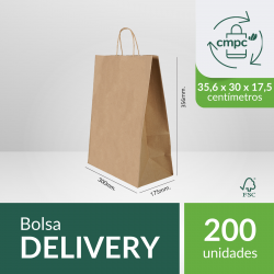Bolsa papel delivery