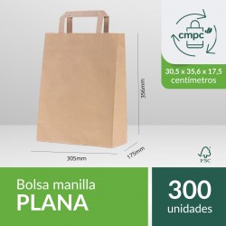 Bolsa de Papel Kraft con...