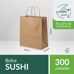 Bolsa con manilla - Sushi
