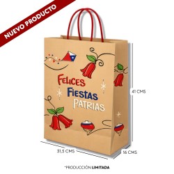 Bolsa de Papel Kraft Diseño...