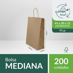 Bolsa mediana - 90 gr