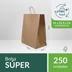 Bolsa papel Súper