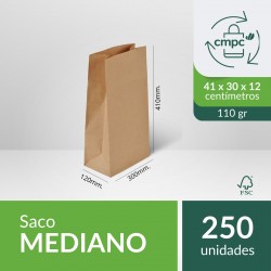 Bolsa sin manilla mediano...