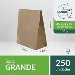 Bolsa sin manilla grande -...