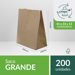 Bolsa sin manilla grande -...