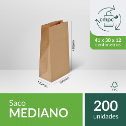 Bolsa sin manilla mediano...