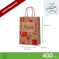 Bolsa de Papel Kraft Diseño...