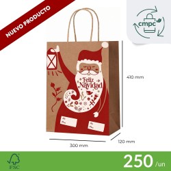 Bolsa Papel Kraft Diseño...