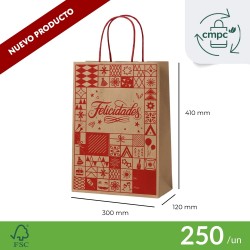 Bolsa Papel Kraft Diseño...